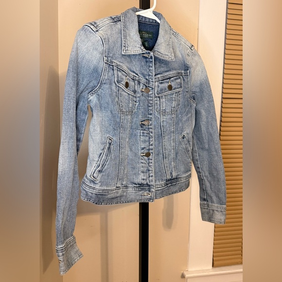 LRL LAUREN JEANS CO.  Light Blue Jean Jacket - Picture 5 of 10